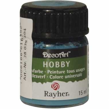 Hobby acrylverf turquoise ml