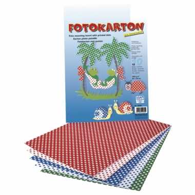 Hobby fotokarton stipjes