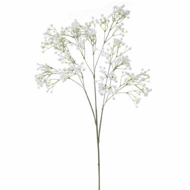 Hobby kunstbloemen gipskruid/gypsophila takken wit