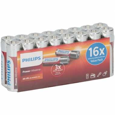 Hobby philips power alkaline aa batterijen stuks