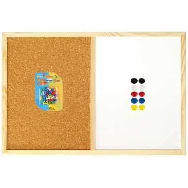 Hobby prikbord/memobord magneten punaises