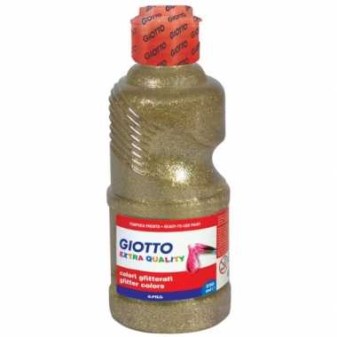 Tube goud glitter hobby verf ml