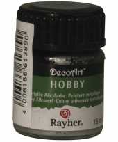 Hobby allesverf zilver ml