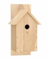 Hobby bouw je eigen houten vogelhuisje pakket