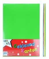Hobby gekleurd stevig papier a vellen gr