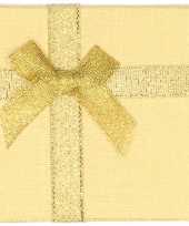 Hobby goud sieradendoosje cadeaudoosje
