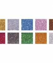 Hobby mozaiek steentjes gram glitter kleuren