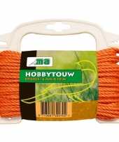 Hobby oranje touw draad mm meter 10193608