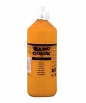 Hobby oranje verf waterbasis ml 10191172