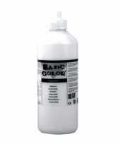 Hobby witte verf waterbasis ml