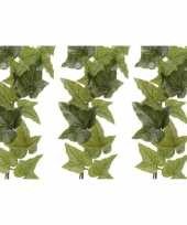 Hobby x groene hedera helix klimop kunstplant slingers 10164059