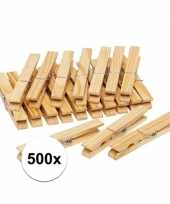 Hobby x houten wasknijpers knijpers 10148547