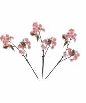 Hobby x roze prunus serrulata kersenbloesems kunsttakken 10140203